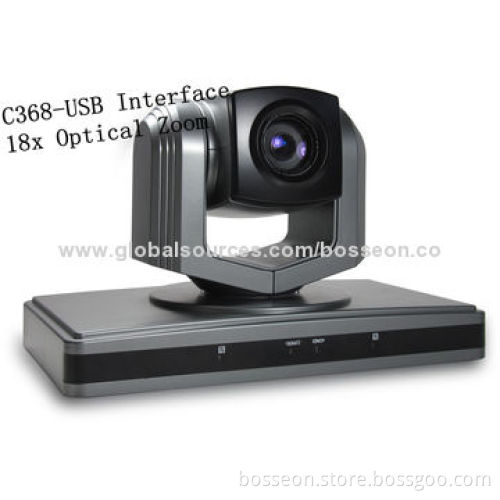 USB Interface 18x Optical Zoom CCD Sensor Web Conference Cameras